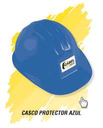 CASCO PROTECTOR AZUL